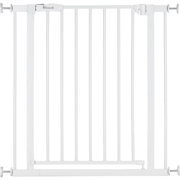Hauck Türschutzgitter Open N Stop 2, White, auch als Treppenschutzgitter verwendbar, 75-80 cm, erweiterbar