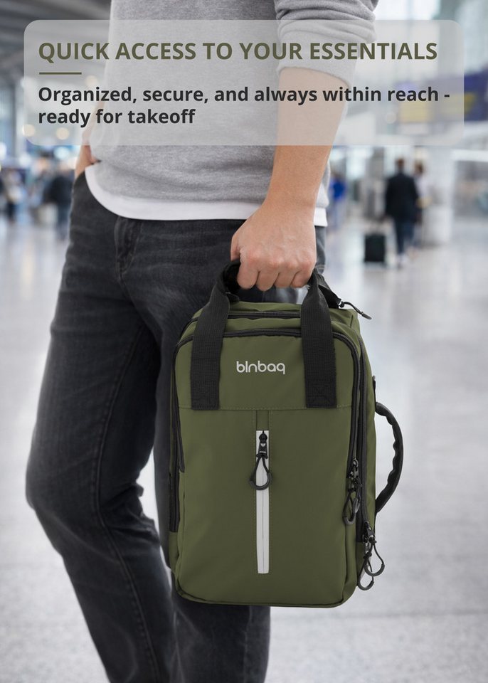 Hauptstadtkoffer Handgepäckkoffer blnbag M7, 2 Rollen, 2 Rollen, Untersitz Handgepäck, 20L – Bild 5 von 5