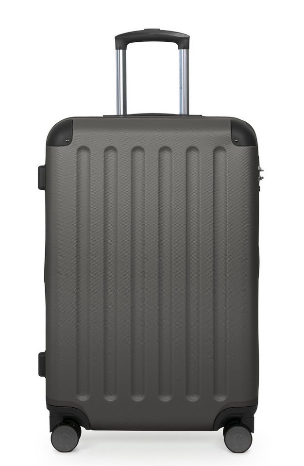 Hauptstadtkoffer Koffer Spree, 4 Rollen, Mittelgroßer Koffer Hartschale Trolley 65 cm, TSA, 74 L – Bild 2 von 5