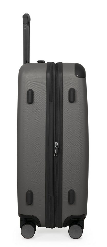 Hauptstadtkoffer Koffer Spree, 4 Rollen, Mittelgroßer Koffer Hartschale Trolley 65 cm, TSA, 74 L – Bild 4 von 5