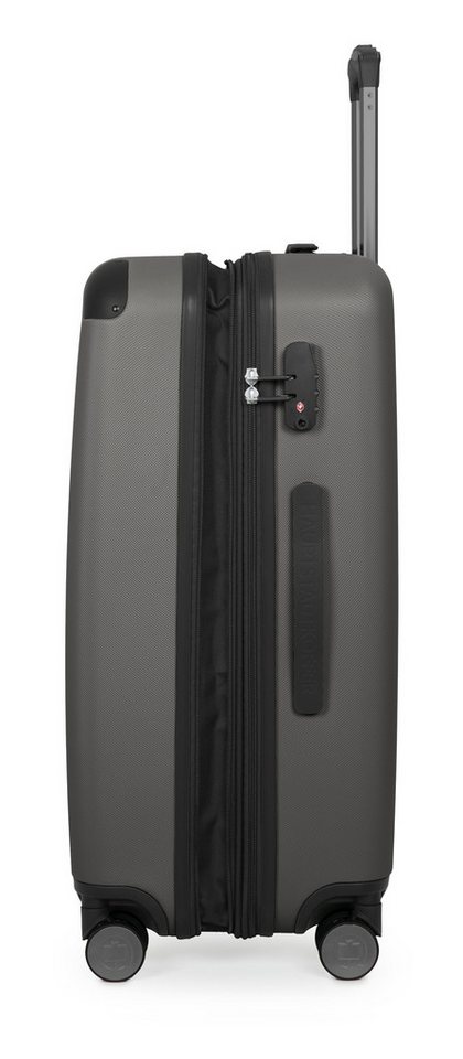 Hauptstadtkoffer Koffer Spree, 4 Rollen, Mittelgroßer Koffer Hartschale Trolley 65 cm, TSA, 74 L – Bild 5 von 5