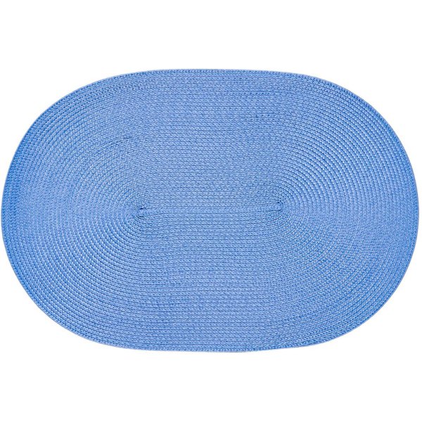 Haus und Deko Platzset Platzset oval ca. 45x30 cm Bast Optik Platzdeckchen Tischset geflochte, (1-St)