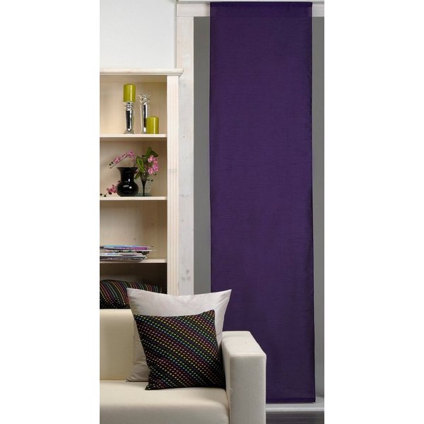 Haus und Deko Schiebegardine Schiebegardine lichtdurchlässig 60x245 cm Flächenvorhang Vorhang Gardi (1 St), Paneelwagen, halbtransparent, Polyester