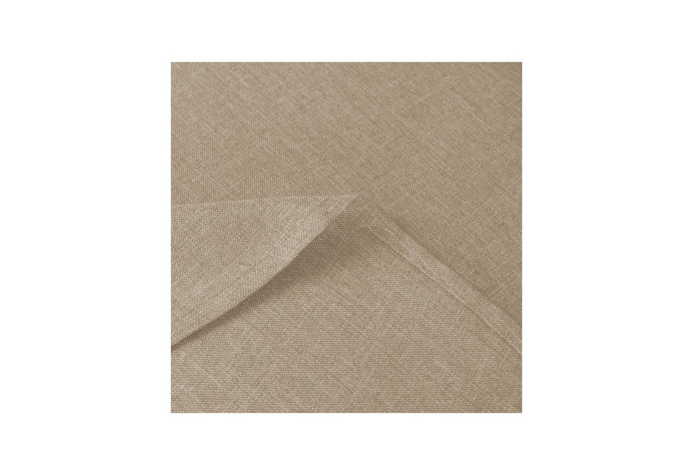 Haus und Deko Tischdecke Tischdecke oval Leinenoptik Lotuseffekt Tischwäsche Wasserabweisend (1-tlg) – Bild 2 von 5