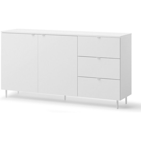 HAUSELEMENT Kommode MILA MA-02, Sideboard 2 Türen 3 Schubladen 150 cm Anrichte Modern