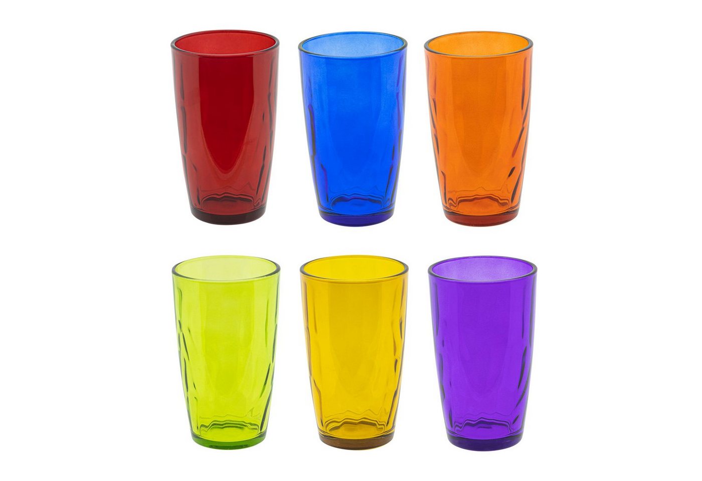 Haushalt International Gläser-Set Trinkgläser Wassergläser Saftgläser ca. 320ml, Glas, 6-teilig, spülmaschinengeeignet – Bild 3 von 5