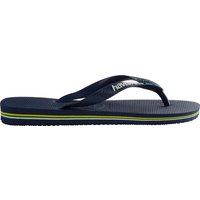 HAVAIANAS BRASIL LOGO /RED, Größe 27-28 in Blau