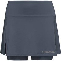 HEAD Damen Skort CLUB Basic Skort W, Größe XXL in Grau