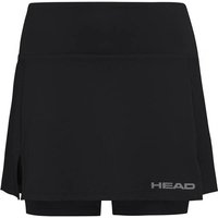 HEAD Damen Skort CLUB Basic Skort W, Größe S in Schwarz