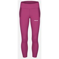 HEAD Damen Tights lang Da Tech Tights, Größe L in Pink