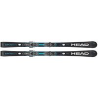 HEAD Herren All-Mountain Ski Supershape e-Speed SW BB-PR bk/bl, Größe 177 in Grau