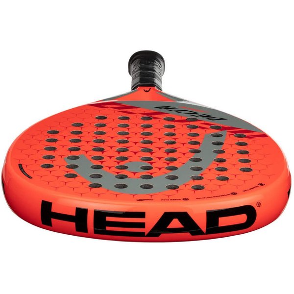 Head Padelschläger Delta Junior 320g/Rund orangerot/grau