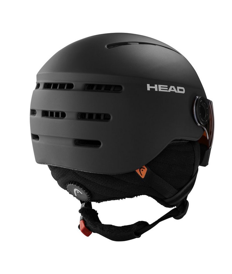 Head Skihelm HE KNIGHT BLACK – Bild 2 von 2
