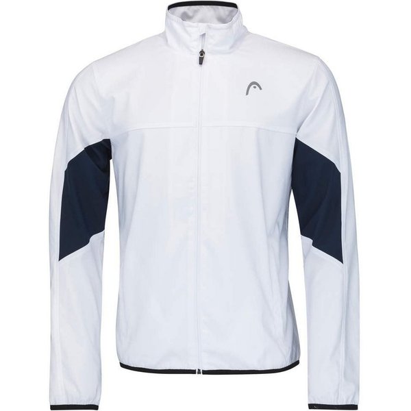 Head Trainingsjacke Tennis Club (modern, sportlich) weiss/dunkelblau Jungen