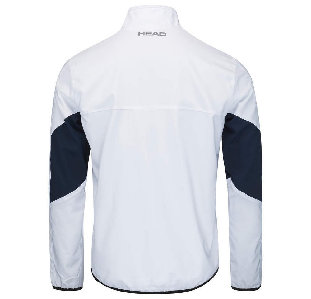 Head Trainingsjacke Tennis Club (modern, sportlich) weiss/dunkelblau Jungen – Bild 2 von 2