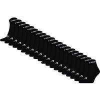 HEAD Unisex Quarter Socken, 20er Pack - ELEMENTS ALL SPORTS QUARTER ECOM, Kurzsocken, einfarbig, Größe 35-38 in Schwarz