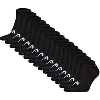 HEAD Unisex Sneaker Socken, 15er Pack - ELEMENTS ALL SPORTS SNEAKER ECOM, Kurzsocken, einfarbig, Größe 43-46 in Schwarz