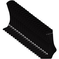HEAD Unisex Socken, 20er Pack - ELEMENTS ALL SPORTS CREW ECOM, einfarbig, Größe 39-42 in Schwarz