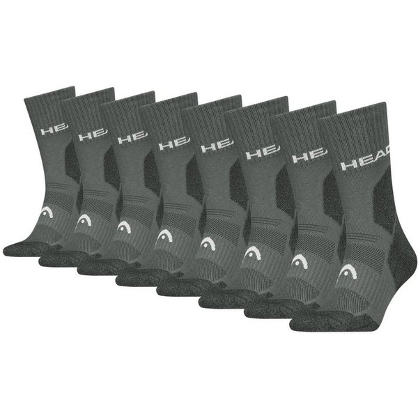 Head Wandersocken Hiking All Climates Crew Socks (4-Paar) mit gepolsterter Sohle