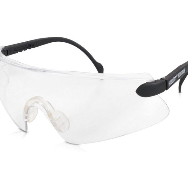 Hecht Arbeitsschutzbrille 900106 mit Anpassung an jede Kopfform, Guter Seitenschutz