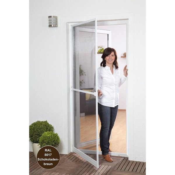 hecht international Insektenschutz-Tür Basic, Bausatz BxH: 100x210 cm, kürzbar