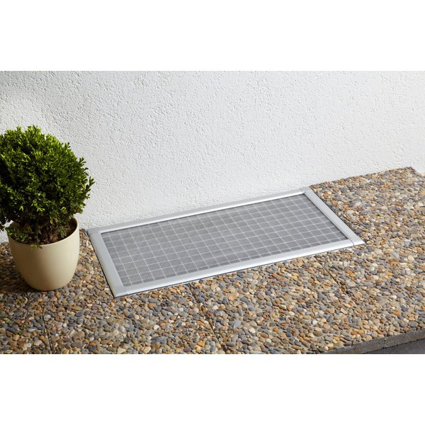 hecht international Lichtschachtabdeckung PROFI, Kellerschachtabdeckung, kürzbar