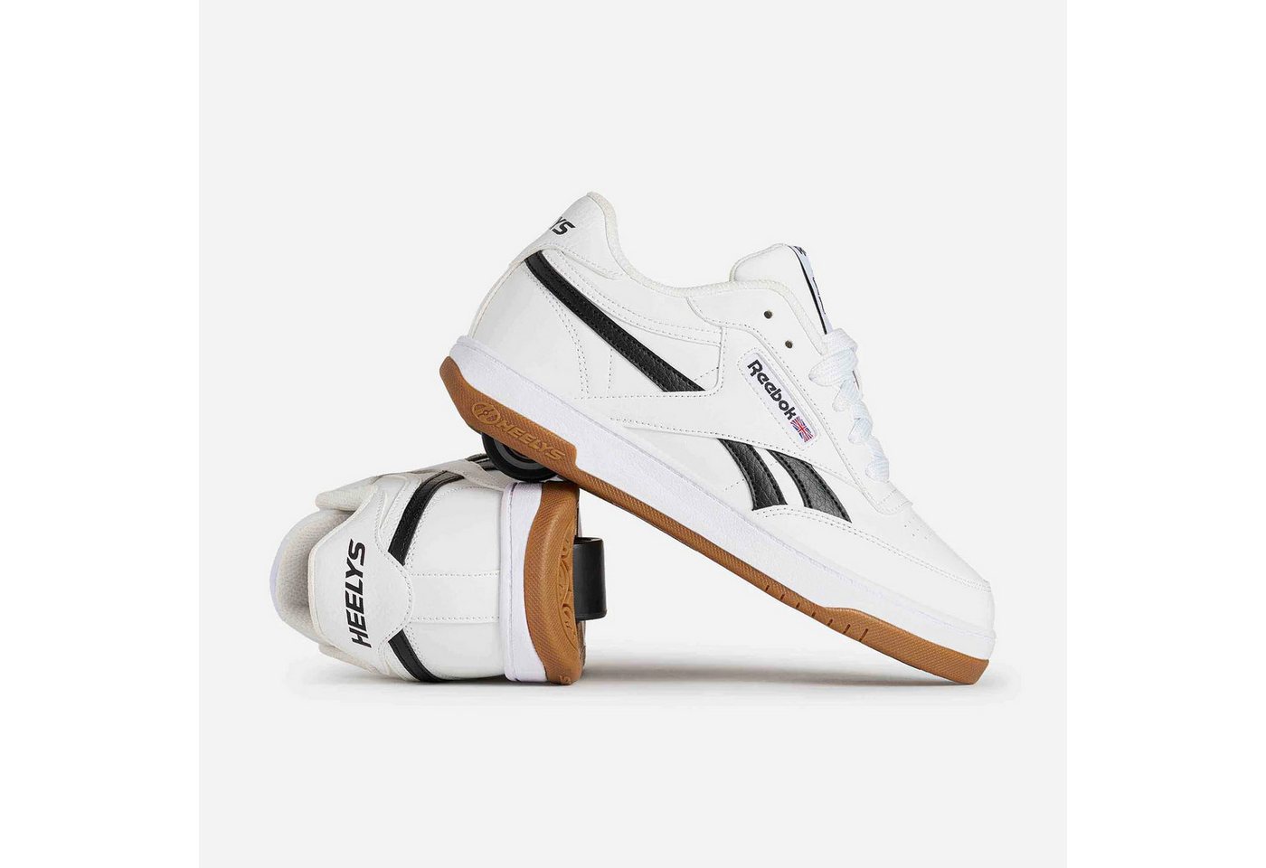 Heelys Rollschuhe x REEBOK Club C, Sneaker mit 1 Rolle pro Schuh – Bild 2 von 5