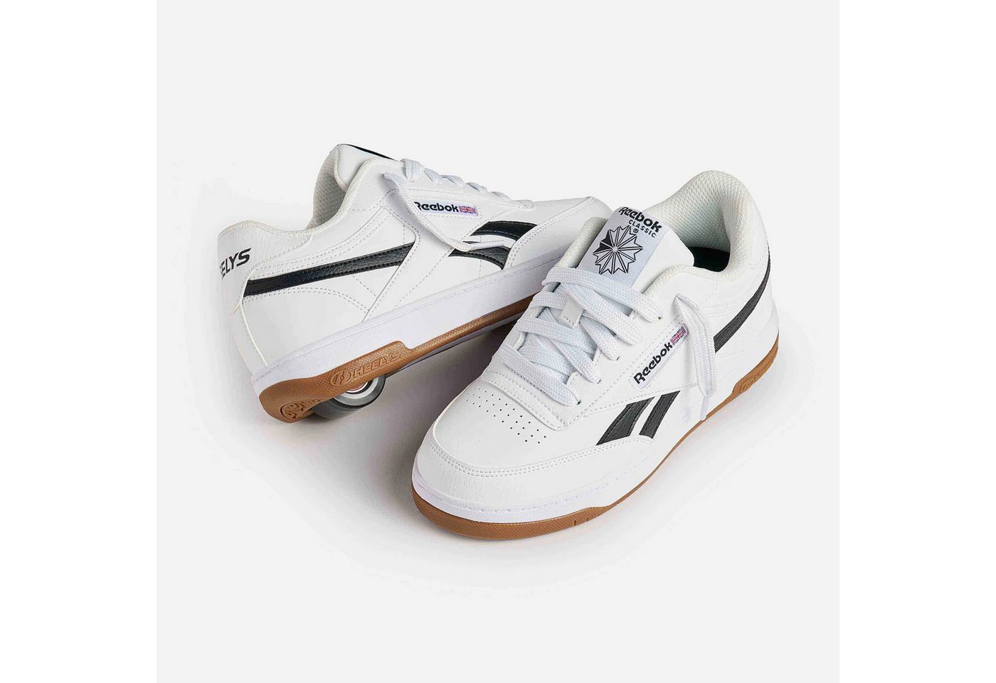 Heelys Rollschuhe x REEBOK Club C, Sneaker mit 1 Rolle pro Schuh – Bild 3 von 5