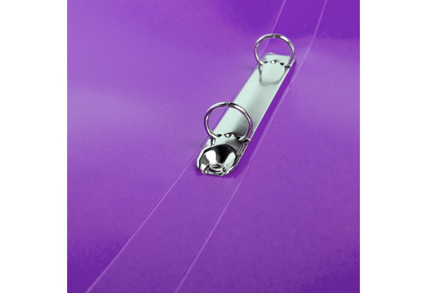 Idena Hefter Idena 10438 - Ringbuch im Format DIN A4, 2-Ring-Mechanik mit 16 mm – Bild 3 von 3