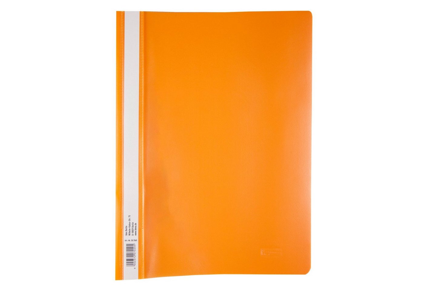 Idena Hefter Idena Schnellhefter A4 PP orange extra stark – Bild 3 von 3
