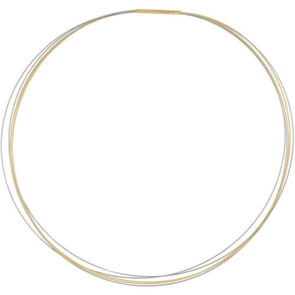 Heideman Collier Linea 5 bicolor (keine Angabe, inkl. Geschenkverpackung), Edelstahlkette