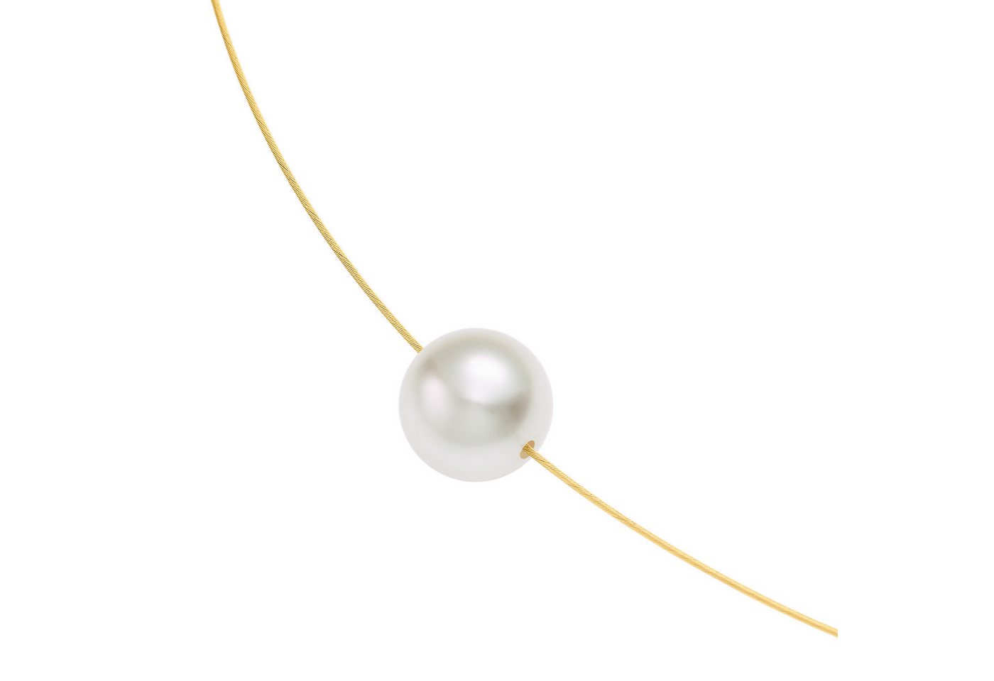 Heideman Collier Perlenkette goldfarben (keine Angabe, inkl. Geschenkverpackung), mit einer Perle – Bild 5 von 5