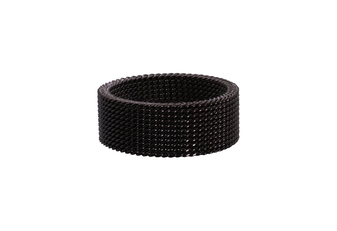 Heideman Fingerring Alexa schwarz farben (Ring, 1-tlg., inkl. Geschenkverpackung), flexibler Ring für Frauen – Bild 4 von 5