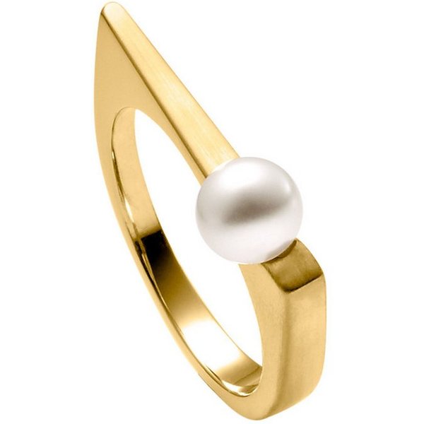 Heideman Fingerring Margarita goldfarben (Ring, 1-tlg., inkl. Geschenkverpackung), Damenring mit Perle