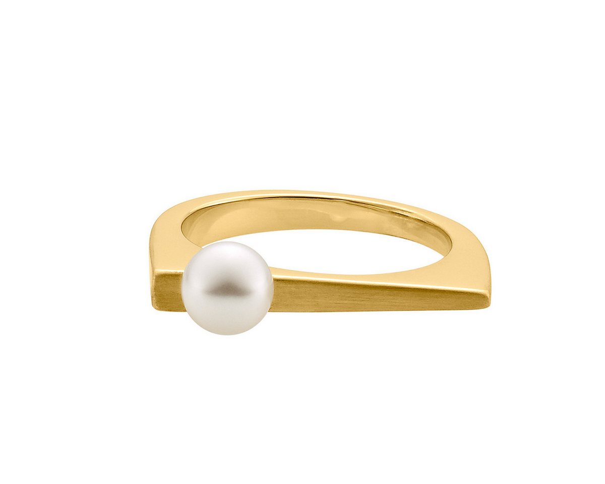 Heideman Fingerring Margarita goldfarben (Ring, 1-tlg., inkl. Geschenkverpackung), Damenring mit Perle – Bild 3 von 5