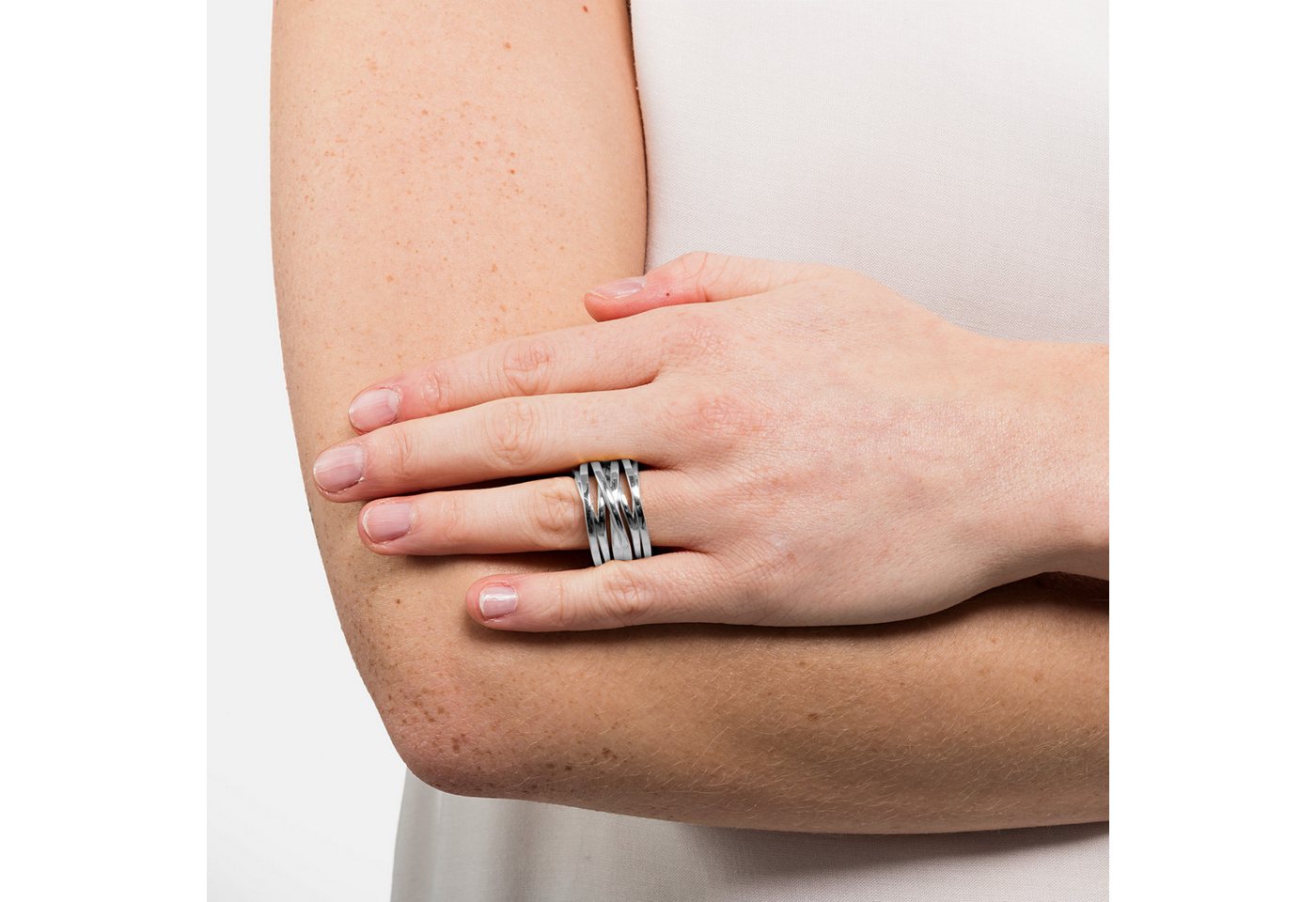 Heideman Fingerring Serpi poliert (Ring, 1-tlg., inkl. Geschenkverpackung), Damenring – Bild 2 von 5