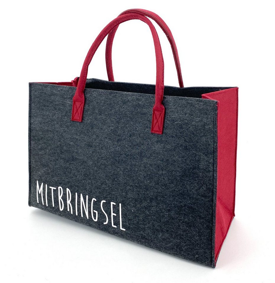 heimtexland Einkaufsshopper Universal Filztasche Einkaufstasche Filz Shopper, 24 l, Henkel Tragetasche - strapazierfähig langlebig nachhaltig – Bild 2 von 5