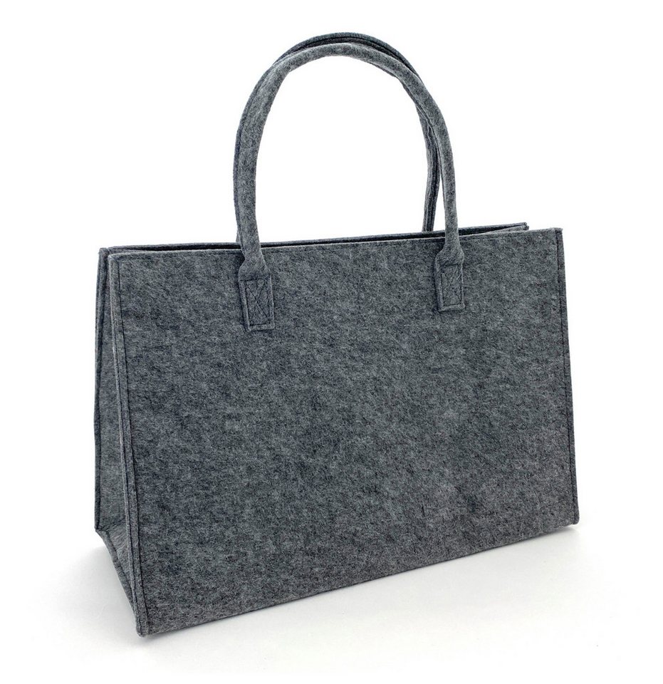 heimtexland Einkaufsshopper Universal Filztasche Einkaufstasche Filz Shopper, 24 l, Henkel Tragetasche - strapazierfähig langlebig nachhaltig – Bild 2 von 5