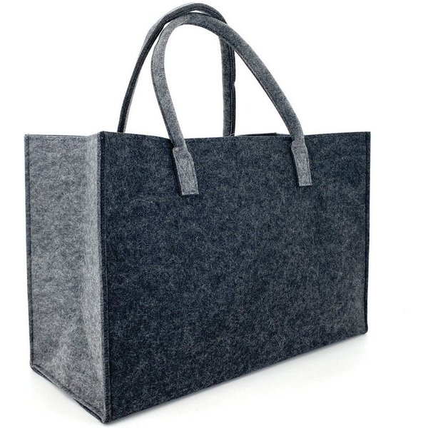 heimtexland Einkaufsshopper Universal Filztasche Einkaufstasche Filz Shopper, 24 l, Henkel Tragetasche - strapazierfähig langlebig nachhaltig