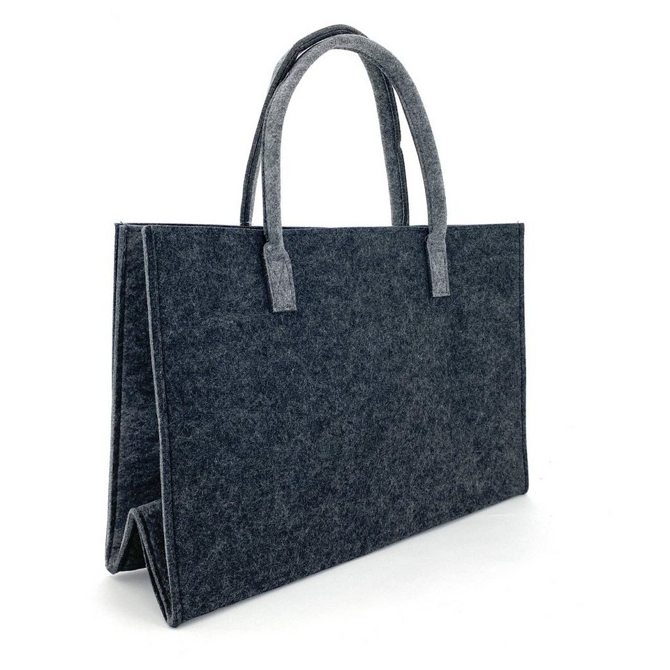 heimtexland Einkaufsshopper Universal Filztasche Einkaufstasche Filz Shopper, 24 l, Henkel Tragetasche - strapazierfähig langlebig nachhaltig – Bild 2 von 5