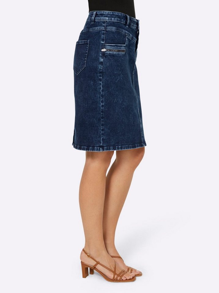 heine A-Linien-Rock Jeans-Rock – Bild 2 von 3