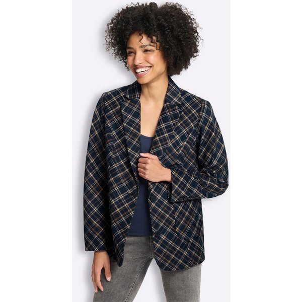 heine Blusenblazer Blazer Langarm
