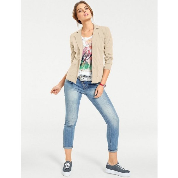 heine Blusenblazer Jersey-Blazer Langarm