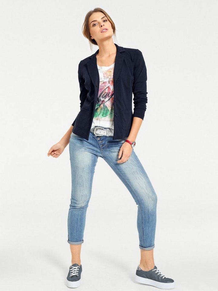 heine Blusenblazer Jersey-Blazer Langarm – Bild 3 von 5
