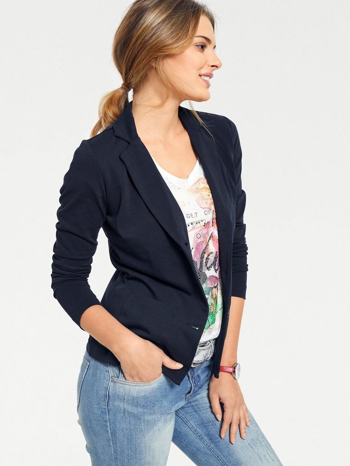 heine Blusenblazer Jersey-Blazer Langarm – Bild 4 von 5