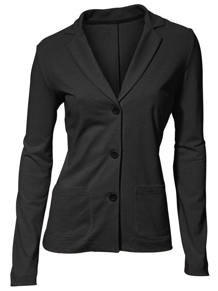 heine Blusenblazer Jersey-Blazer Langarm – Bild 2 von 3
