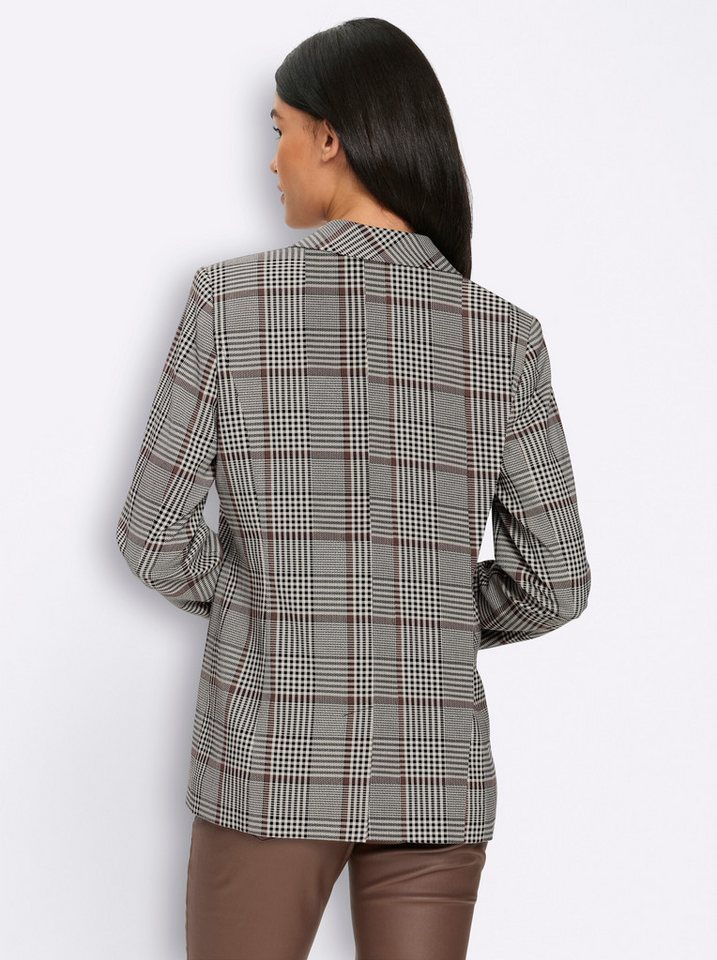 heine Blusenblazer Karo-Blazer Langarm – Bild 2 von 5