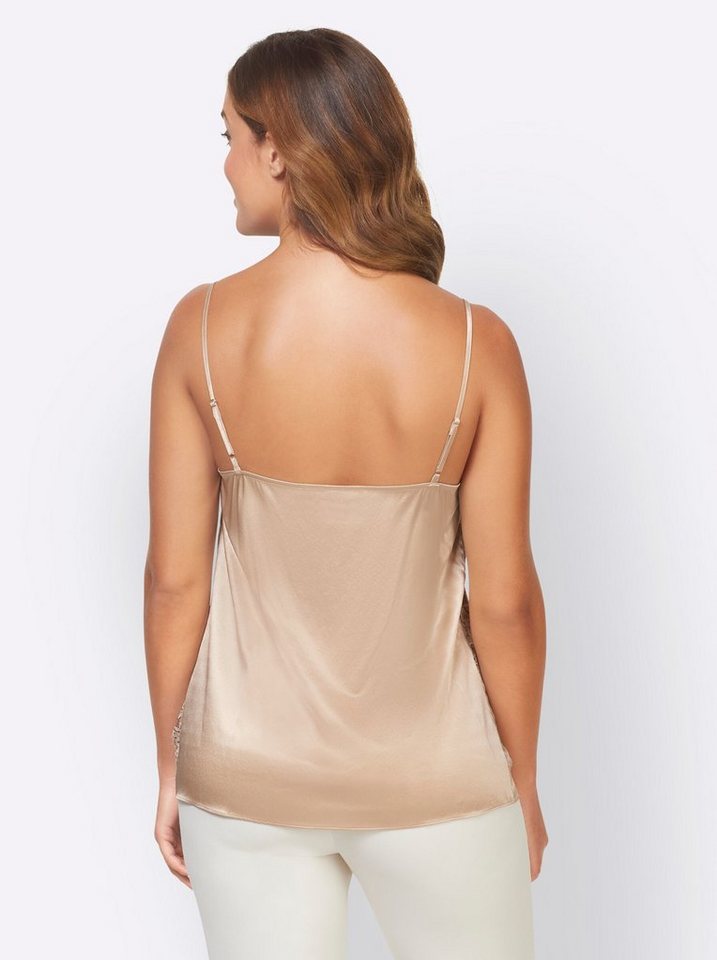 heine Blusentop Spitzentop Ärmellos – Bild 2 von 3