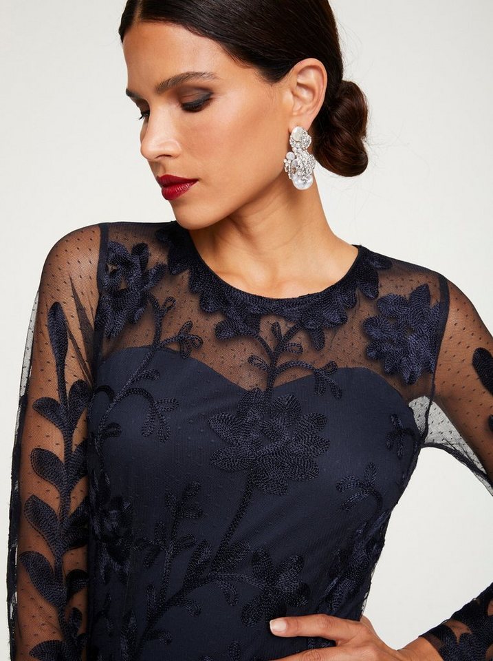 heine Etuikleid Abendkleid Langarm – Bild 5 von 5