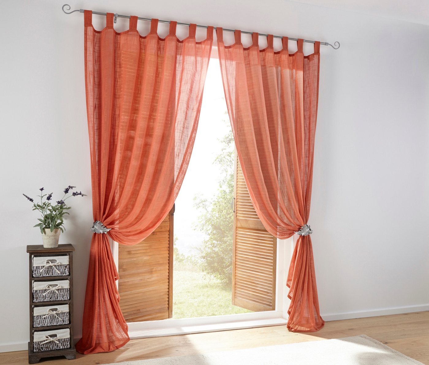 heine Gardine Dekostore (1 St), halbtransparent, Fensterdekoration – Bild 5 von 5